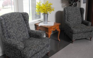 Comfortable place to rest or visit with family