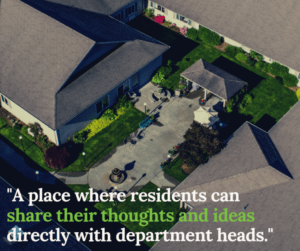 CHCC’s resident council lets people who live in long-term care contribute