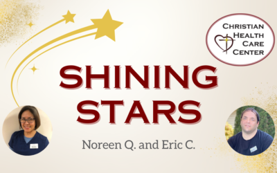 Meet our latest Shining Stars: Noreen Q. and Eric C.