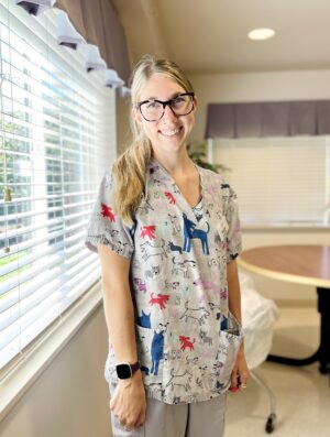 Paige P., hospitality aide