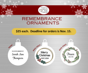 2024 Memorial ornament (Facebook Post)