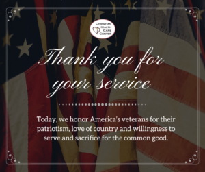 CHCC veteran post FB