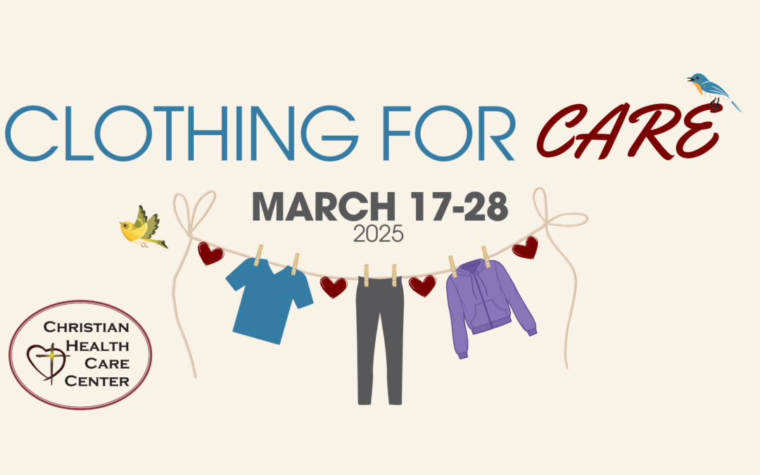 Provide comfort and care: Donate to CHCC’s Clothing for Care event