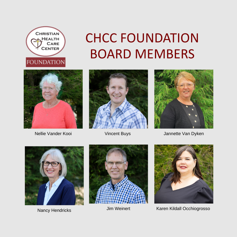 CHCC's foundation board members