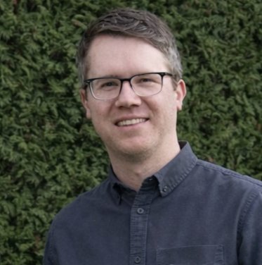 Shining Star, Josh F. standing outside CHCC