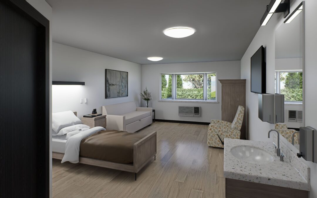 Campaign surpasses $750,000, construction of hospice suites nears